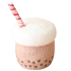 Chocolate Felt Bubble Tea - Juni Moon