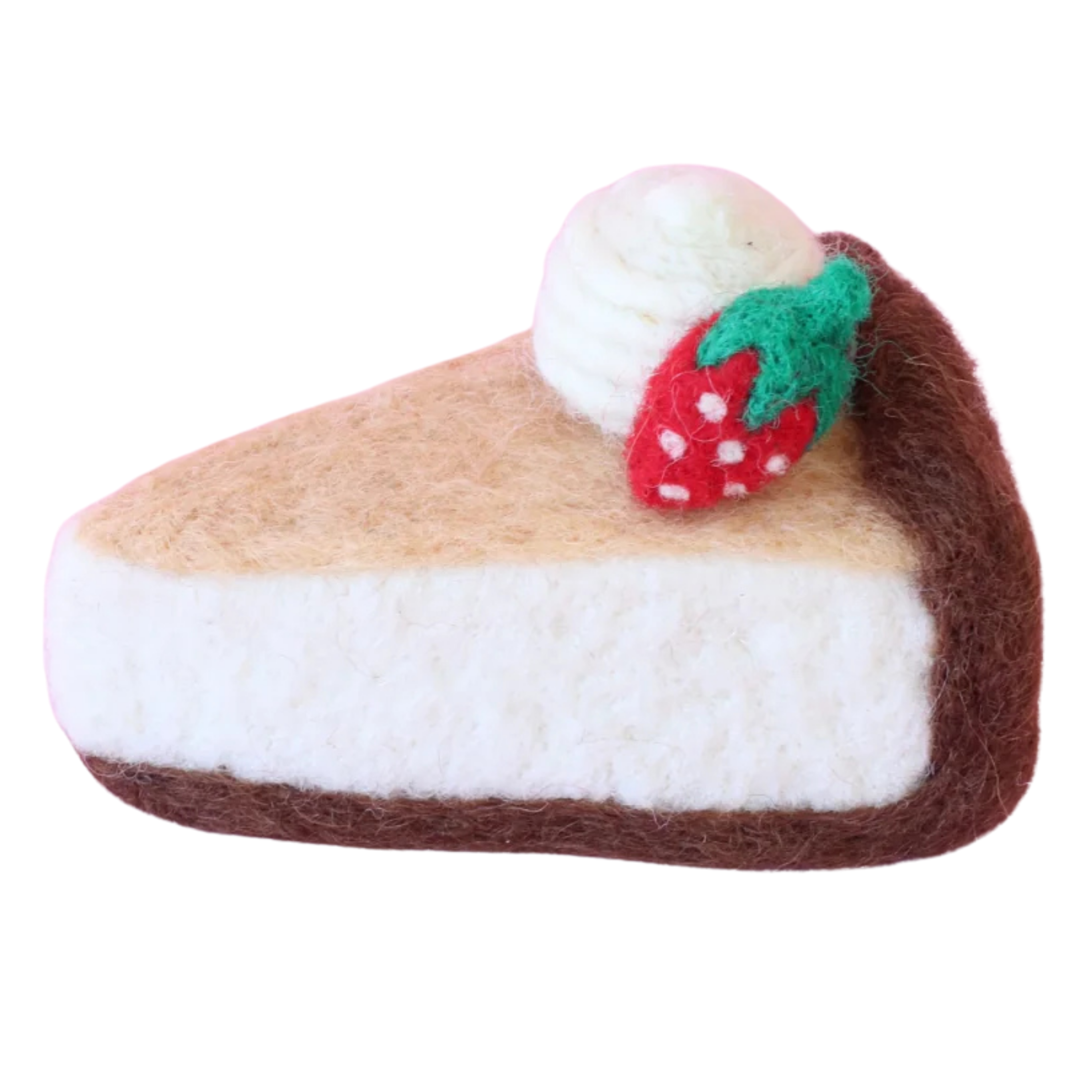New York Cheesecake Slice Felt Food - Juni Moon