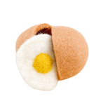 Fried Egg + Shell Felt Food - Tara Treasures