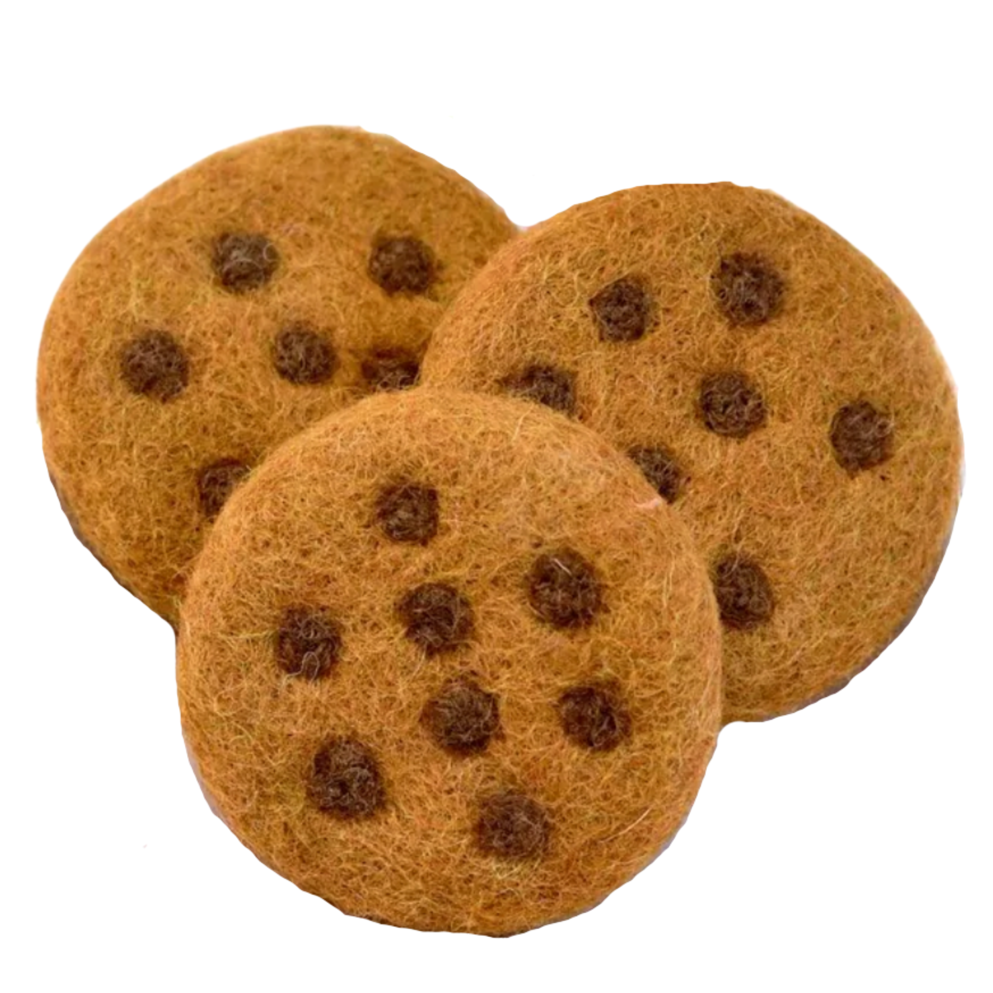 Choc Chip Cookies (Set of 3) Food - Tara Treasures