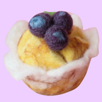 Blueberry Muffin Felt Food - Juni Moon