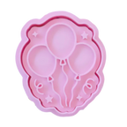  stock image of playdoughc/clay stamp and cutter. Eco-friendly sensory play tool perfect for creative and imaginative play. can also be used for cookies and baking. pictured is balloons