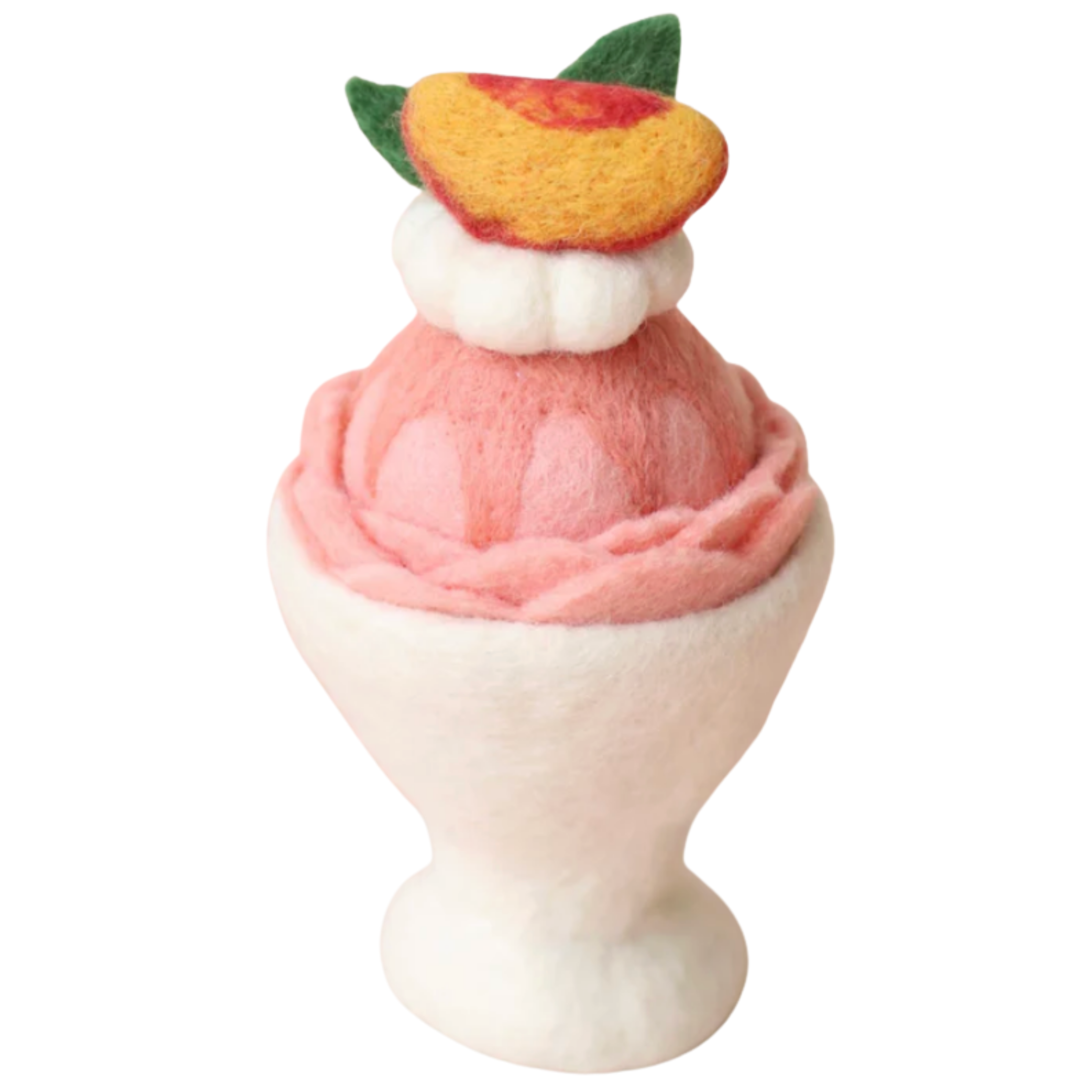 Peach Sorbet Felt Sundae - Juni Moon