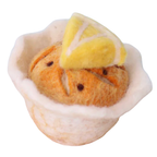 Lemon Poppyseed Felt Muffin - Juni Moon