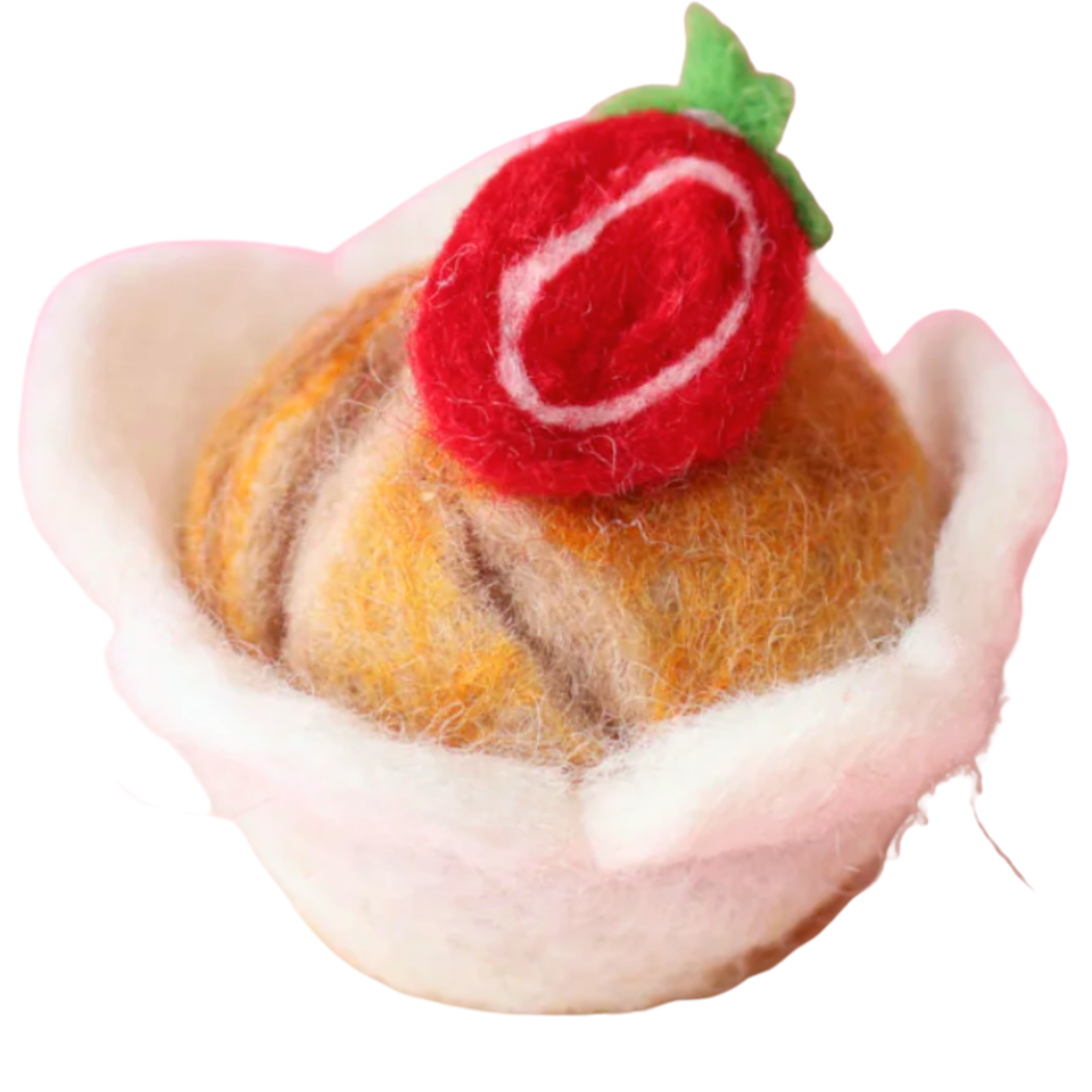 Strawberry Muffin Felt Food - Juni Moon