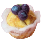 Blueberry Muffin Felt Food - Juni Moon