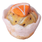 Orange Poppyseed Muffin Felt Food - Juni Moon
