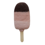 Strawberry Chocolate Ice-Cream Popsicle Felt Food - Juni Moon