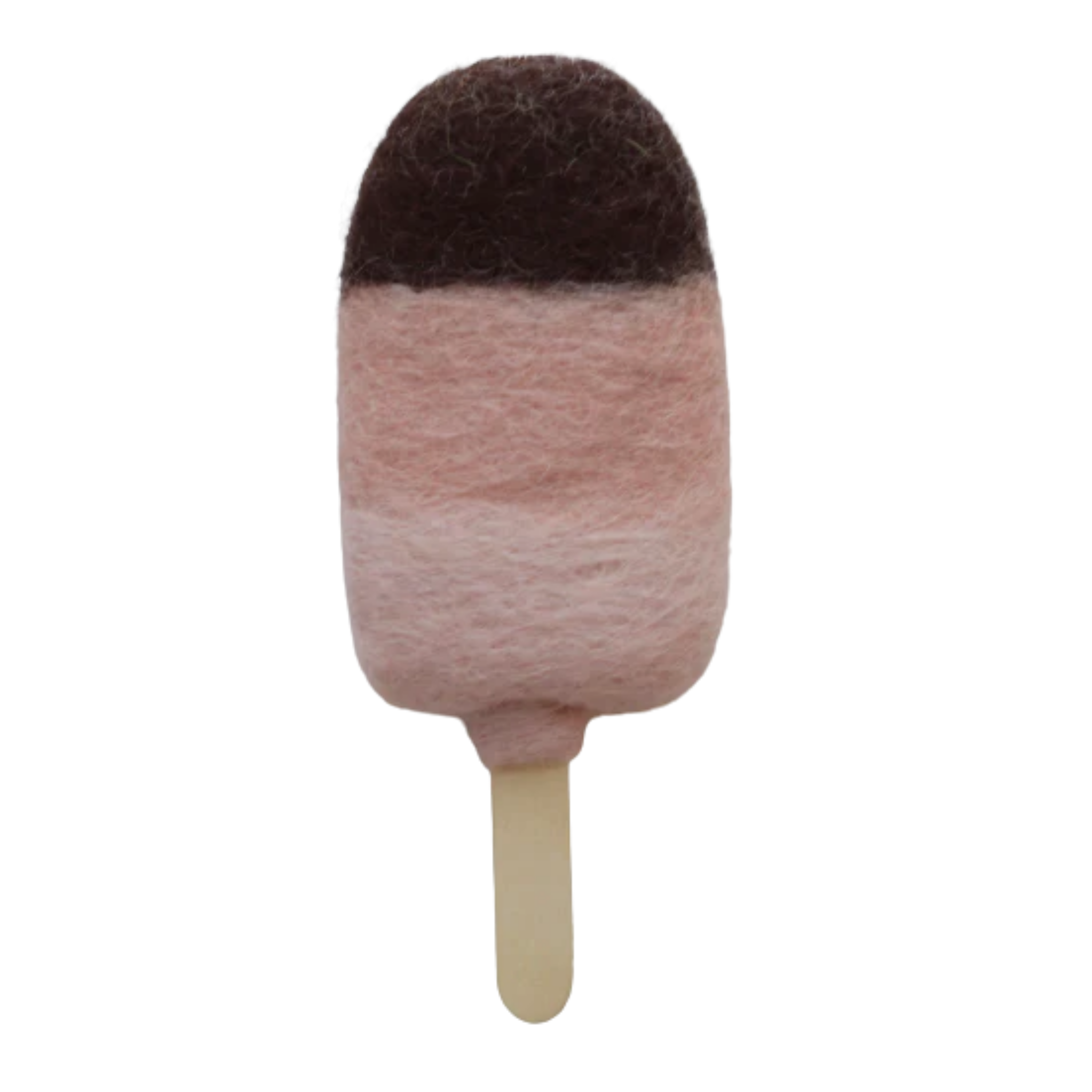 Strawberry Chocolate Ice-Cream Popsicle Felt Food - Juni Moon