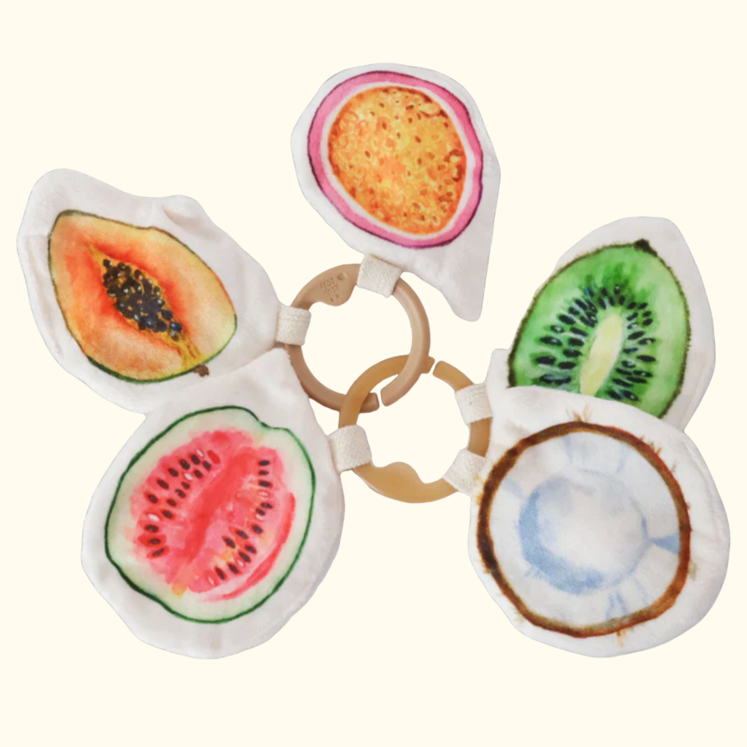 Tropical Fruit Sensory Toy Set – Little Lamb Kind