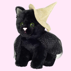 Witch Cat Halloween Plush Toy - Teddy Hermann