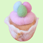 Egg Trio Easter Felt Muffin - Juni Moon
