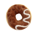 Nutty Chocolate Swirl Donut Felt Food - Juni Moon