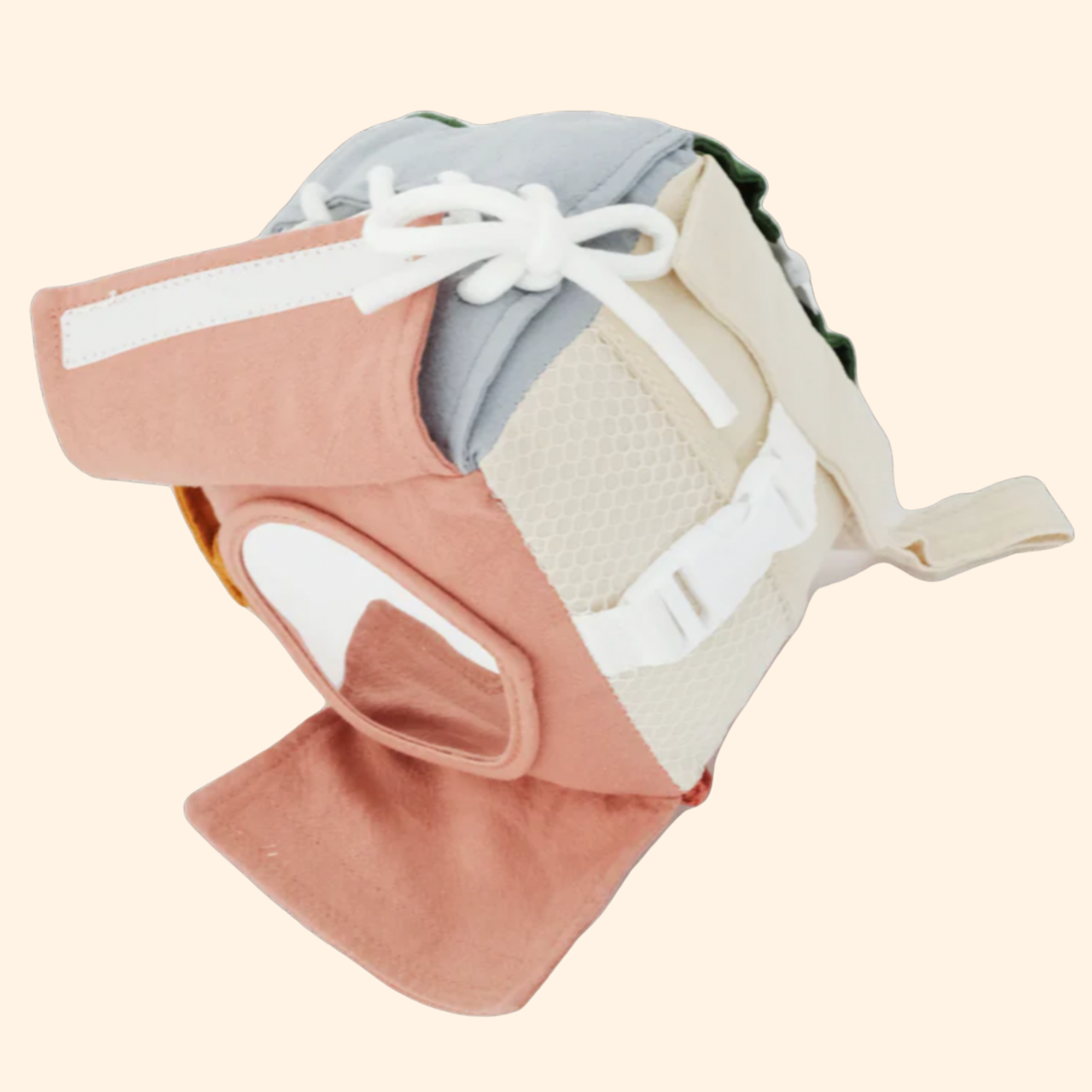 Get Dressed Busy Sensory Cube - Little Lamb Kind