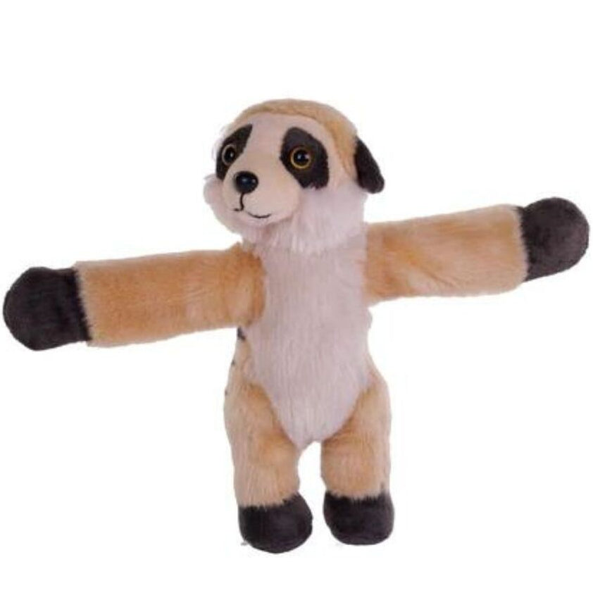 Meerkat Huggers plush toy snap band by Wild Republic
