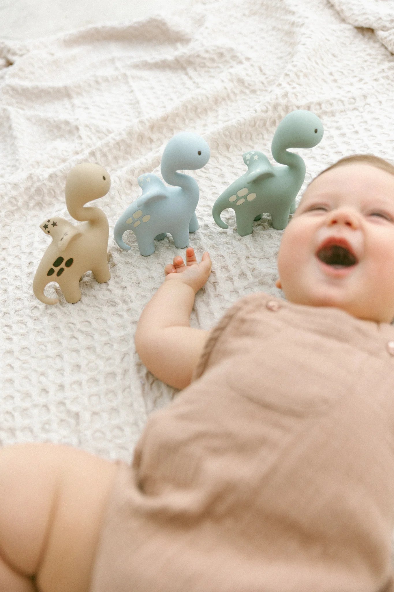 Winnie Parkes Diplo the Dino Dragon teether toy for teething babies