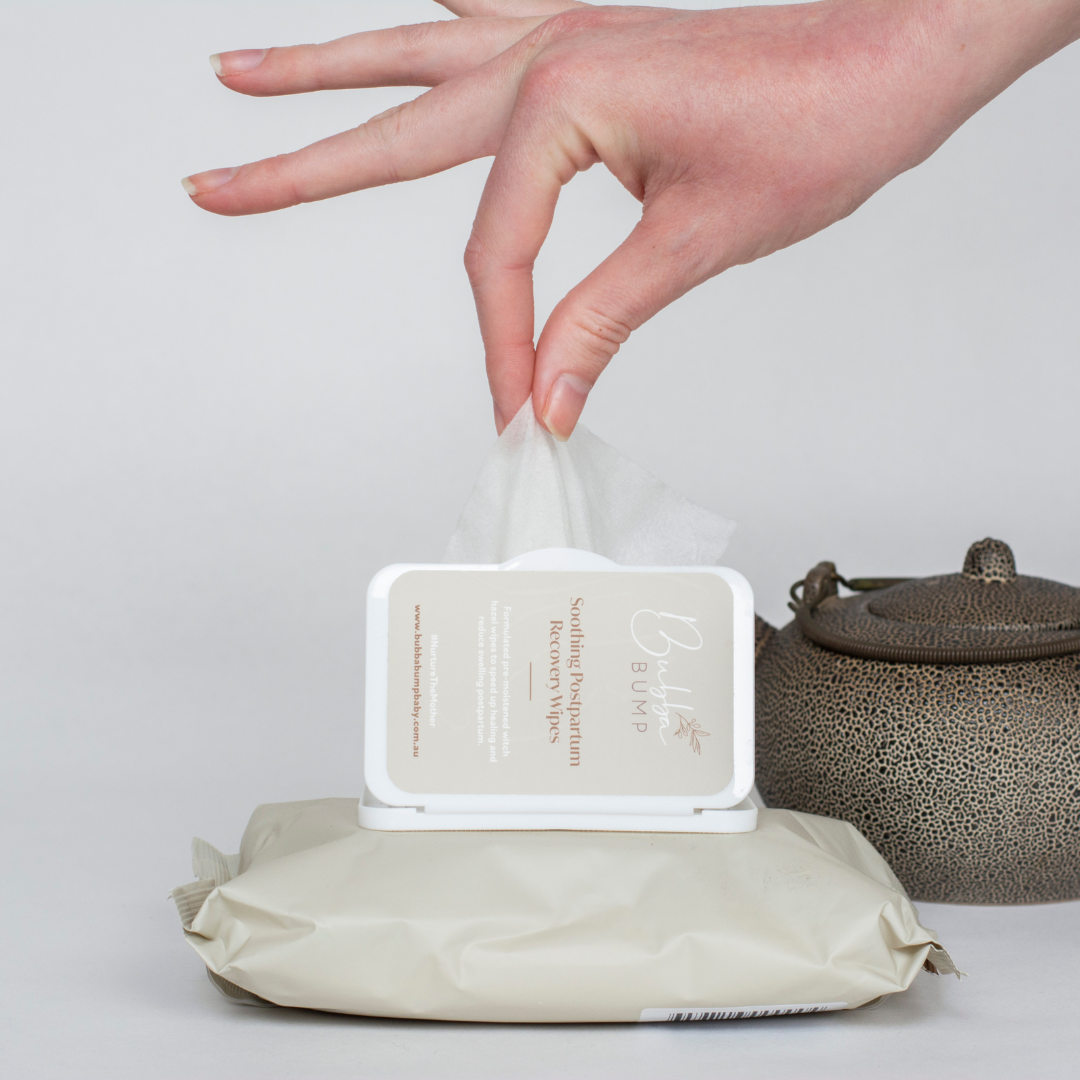 Postpartum Probiotic Witch Hazel Recovery Wipes - 50 pack