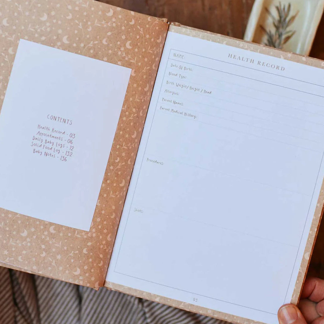 Baby Tracker Journal