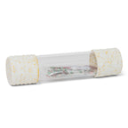 Jellystone Designs reusable Christmas calm down bottle kit with white and gold speckled silicone ends