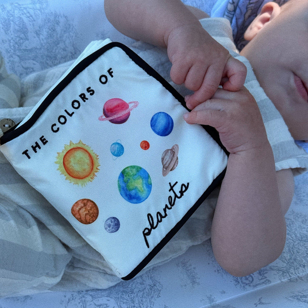 Colours of Space Soft Book by Little Lamb Kind