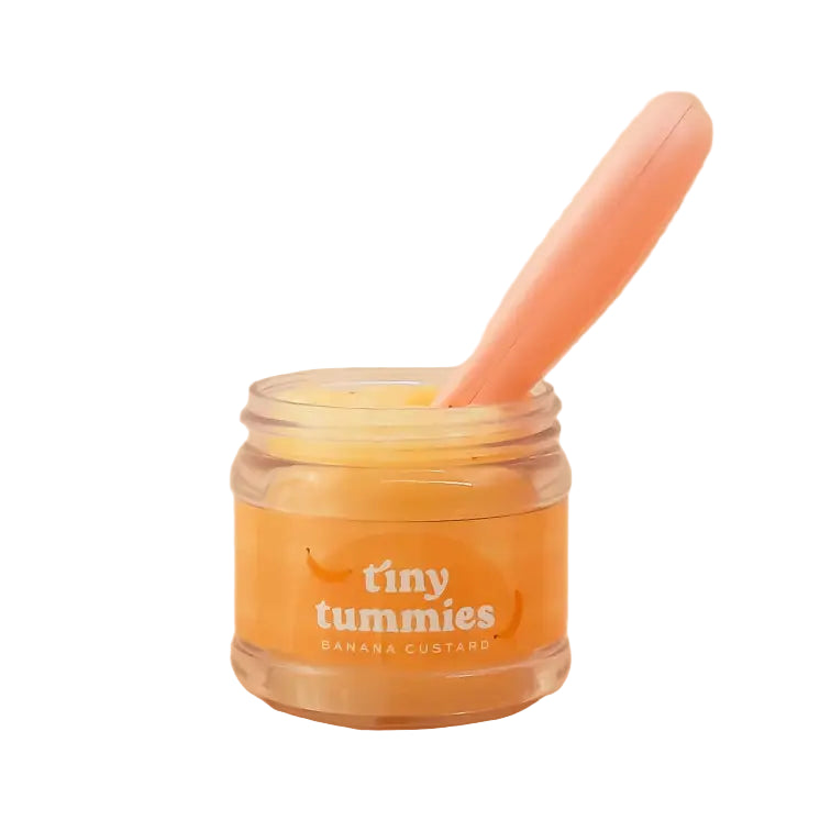 Tiny Tummies | Banana Custard Food Jar + Spoon Set