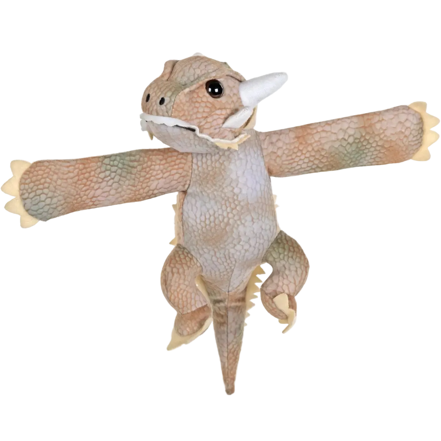 Wild Republic Huggers horned lizard plush toy
