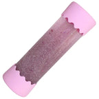 Jellystone Designs Baby Calm Down Bottle in Bubblegum Pink with pink silver and iridescent glitter sensory filling