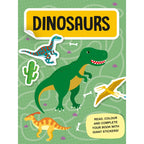 Dinosaur themed arts and crafts activity box for kids