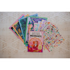 Children's mermaid craft and sticker set