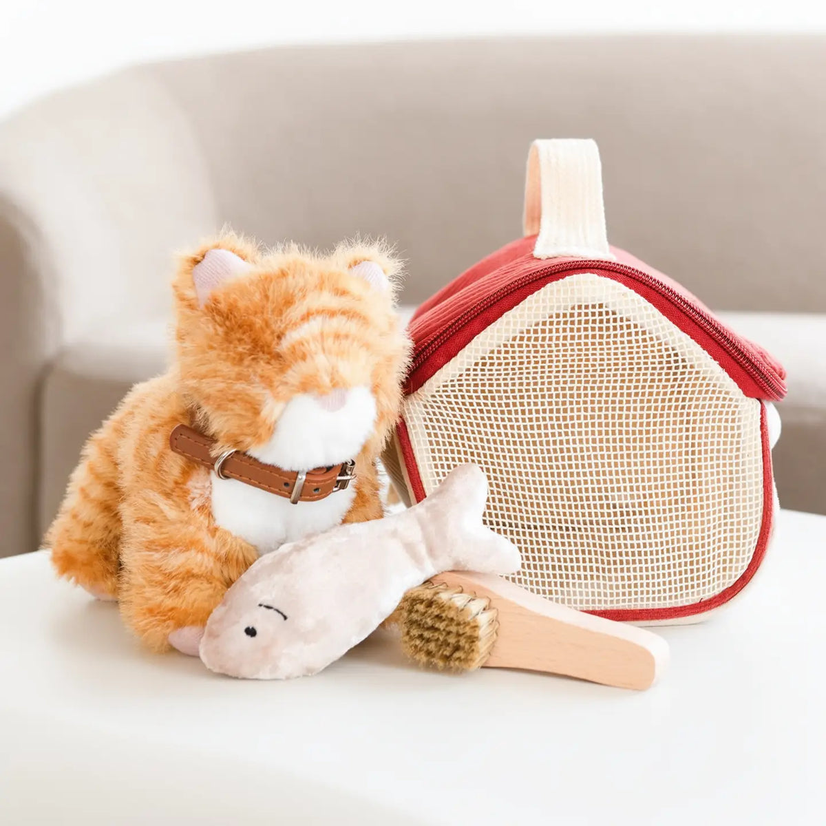 Pet Kitten & Carrier Set - Little Lamb Kind