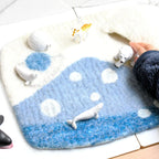 Arctic Small Felt Play Mat Playscape - Tara Treasures