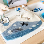Arctic Small Felt Play Mat Playscape - Tara Treasures