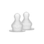 Silicone Bottle Replacement Nipple 2 Pack - BIBS