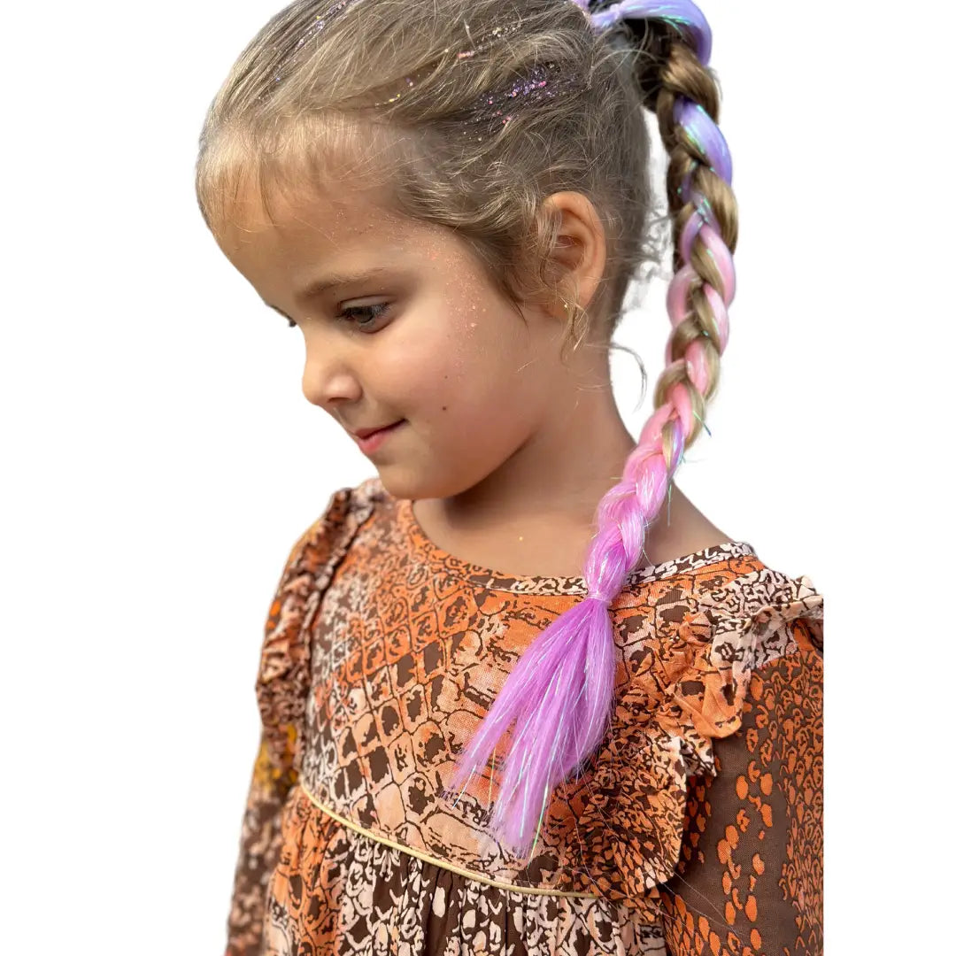 Straight Little Ponytail Extension | Twilight Sparkle | 16"