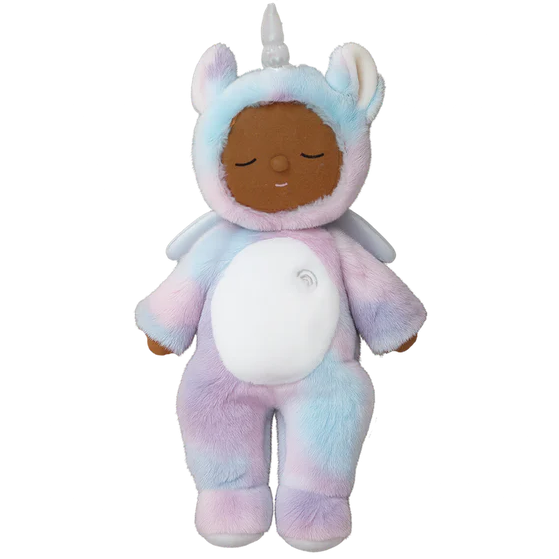 Stardust Rainbow Unicorn Cozy Dinkum doll Olli Ella plush unicorn toy
