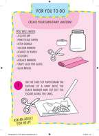 Magical fairy activity book with stickers