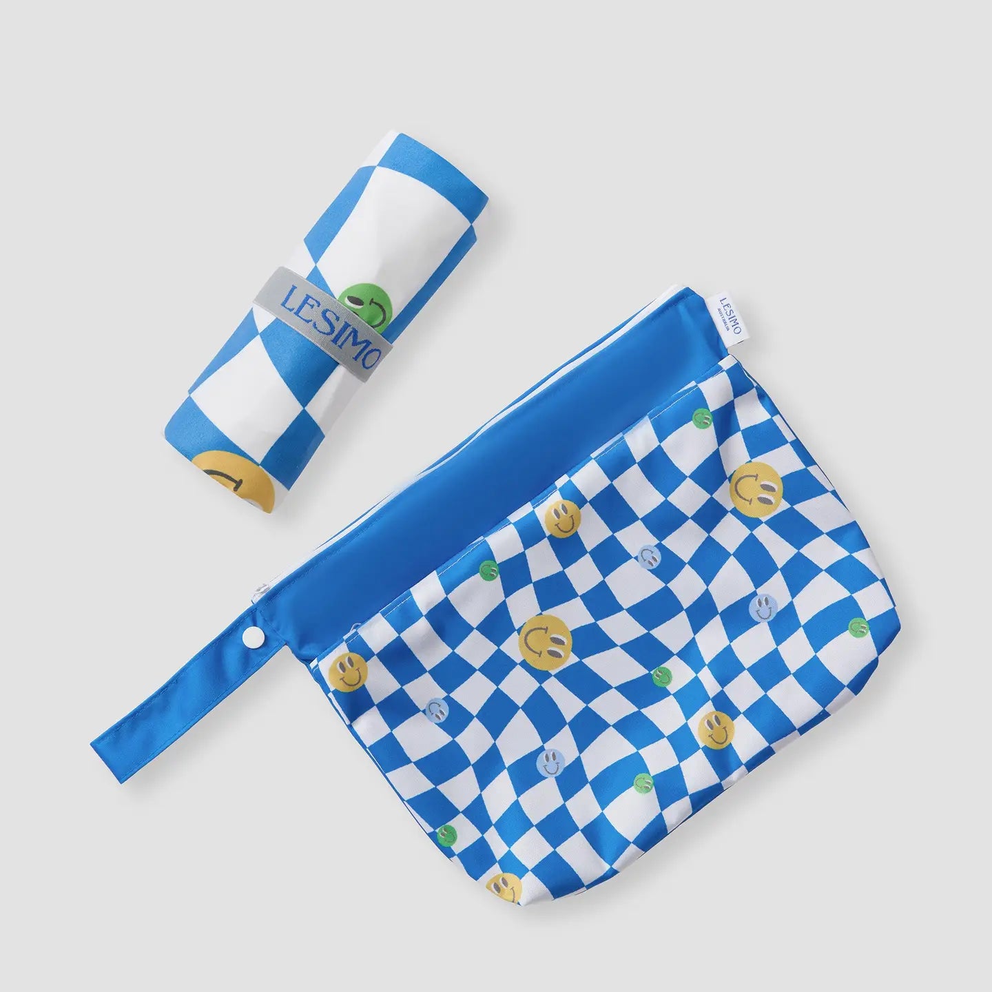 Kids Hooded Towel - Sand Free | Smiley Face