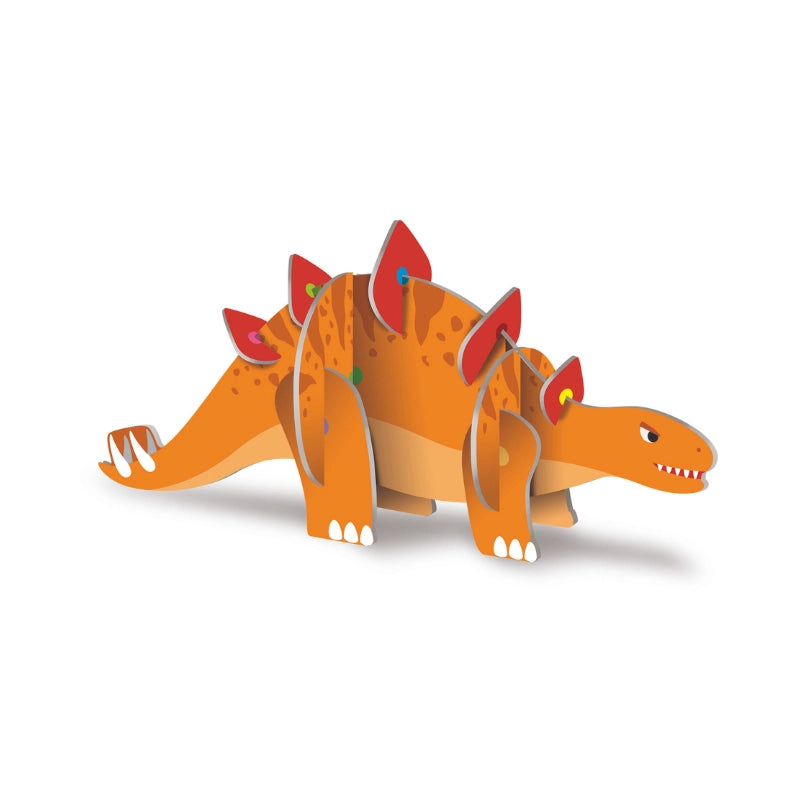 Children's dinosaur craft kit with 3D models