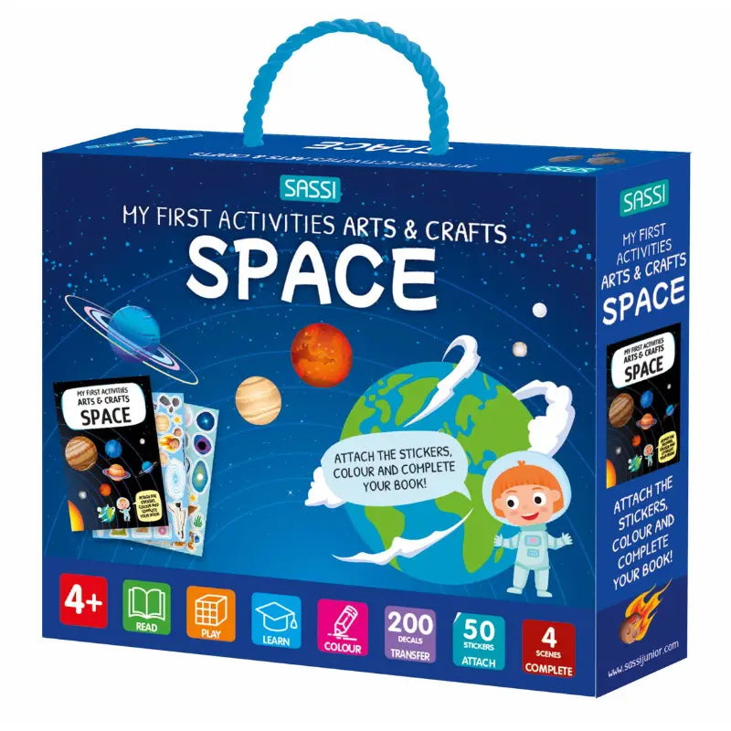 Space Sticker and Activity Kit by Sassi Arts & Crafts