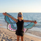 Karner Blue Butterfly Wings & Mask Set - Dreamy Dress Ups