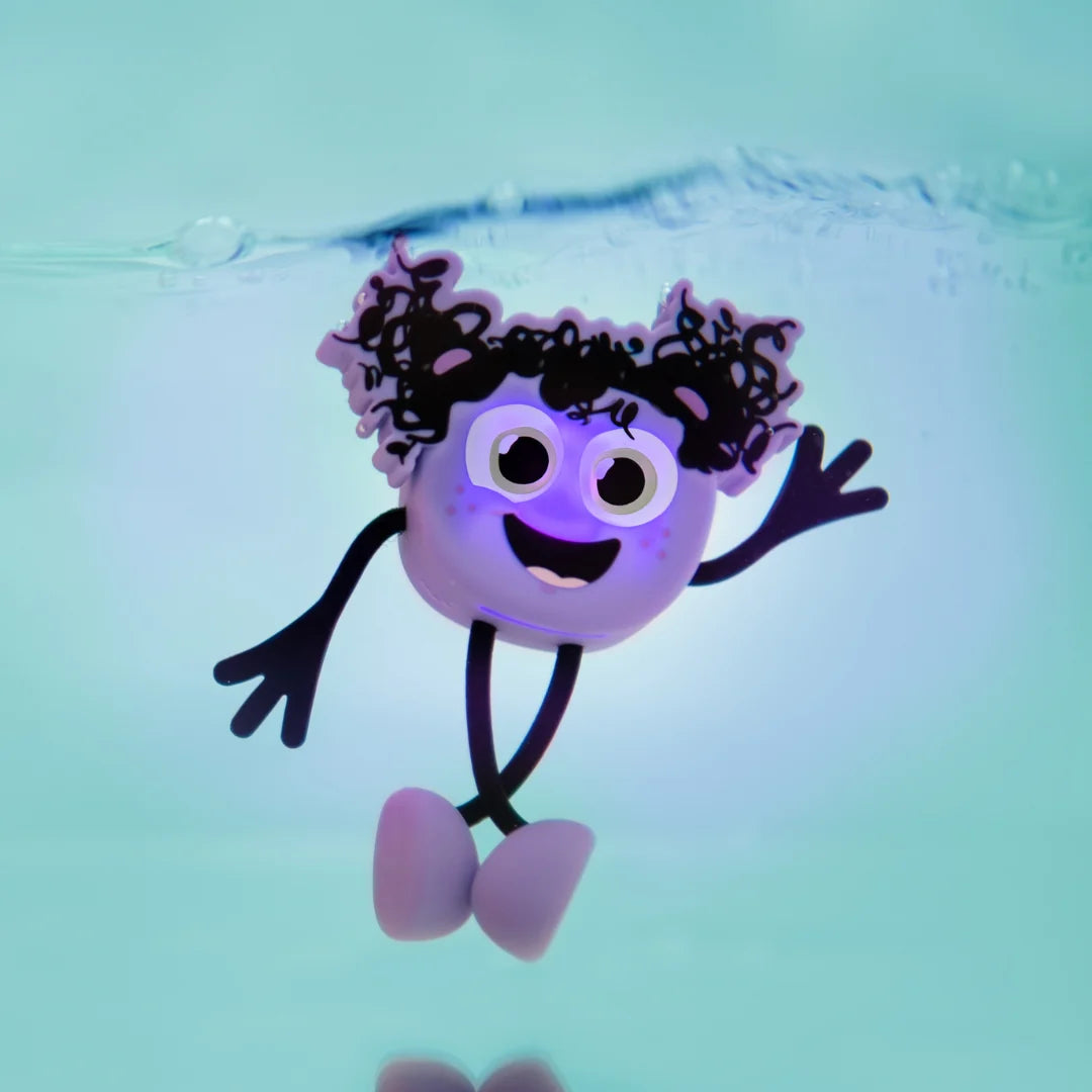 Lumi Purple Glo Pal Character Light Up Cubes - Jellystone Designs