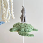 Jellyfish Felt Baby Cot Mobile - Ganapati
