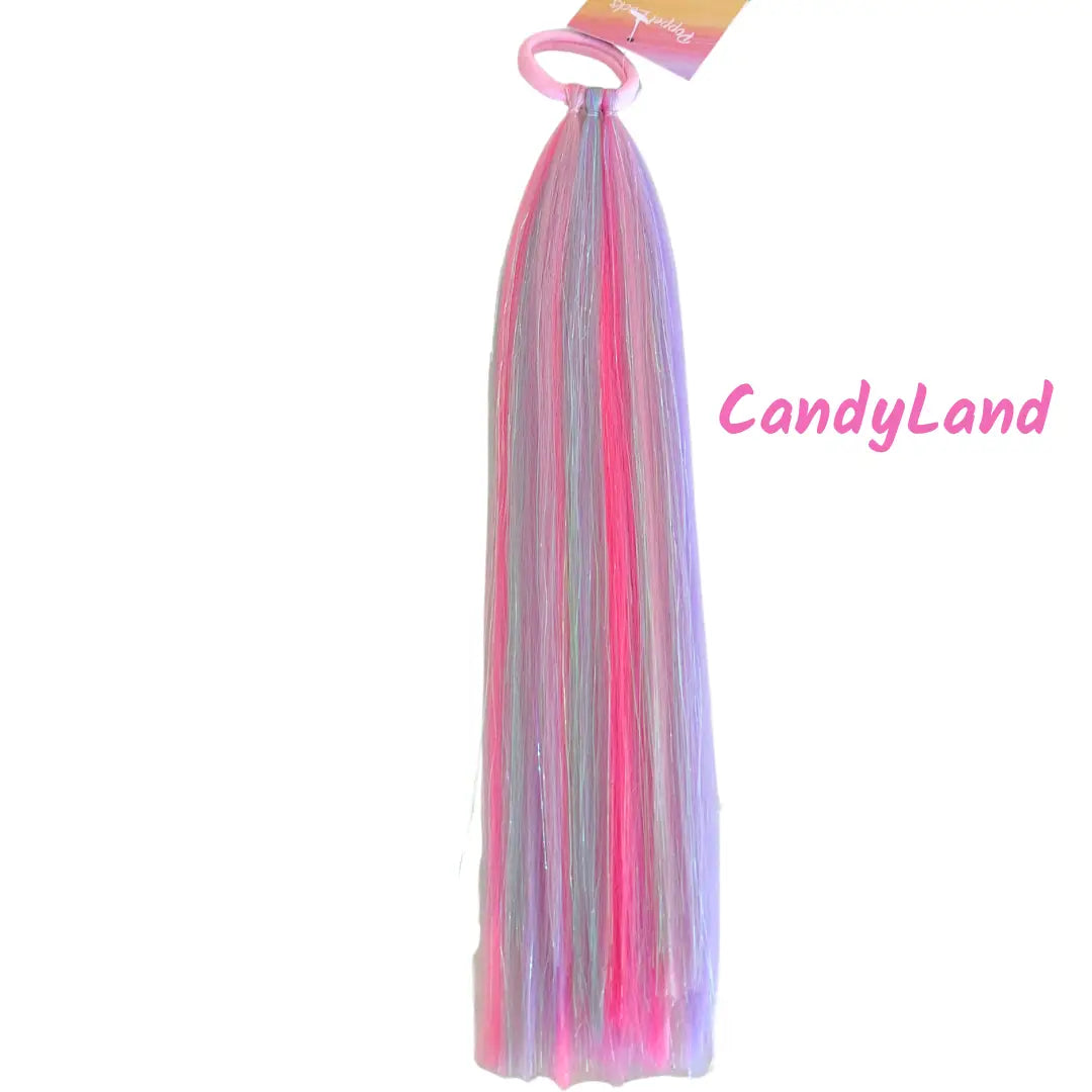 Straight Mini Ponytail Extension | Candyland | 12"