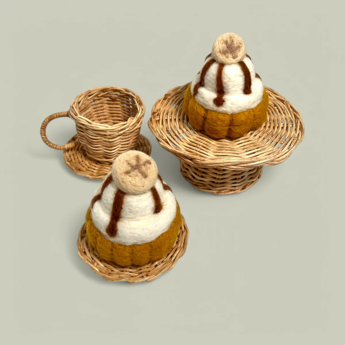Banoffee Tart Felt Food - Playtisserie