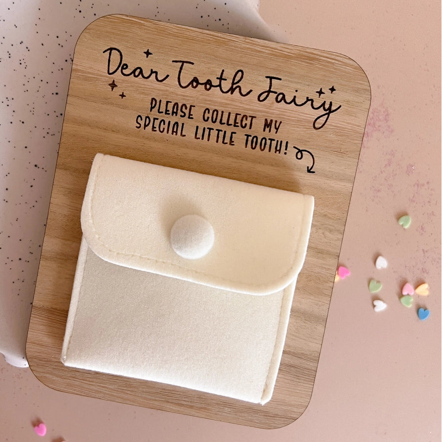 Dear Tooth Fairy Card - Little Rabbit Lane
