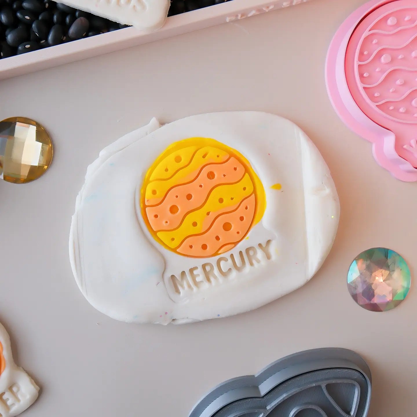 Mercury Planet Stamp & Cutter - Playsense