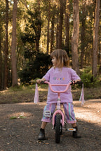 Lilac/Sugar REVERSIBLE 2-in-1 My World Tee - Lokal Folk