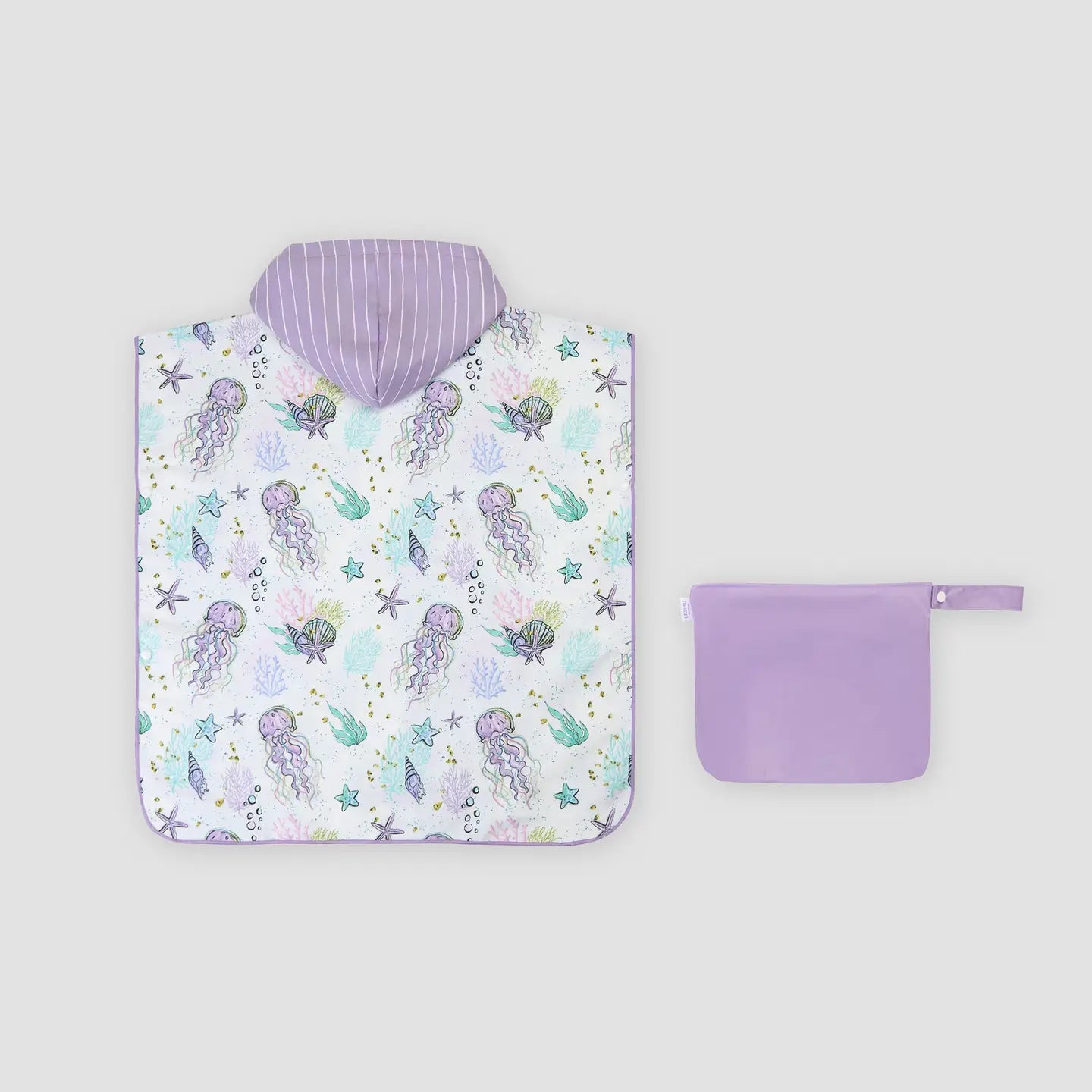 Kids Hooded Towel - Sand Free | Jelly Joy