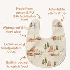 Bears Snuggle Bib - Snuggly Hunny