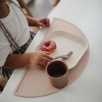 Mushie | Square Dinnerware Plates | 2 Pack
